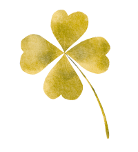 goldenes Kleeblatt von Melanie Hutterer Weddings & Events